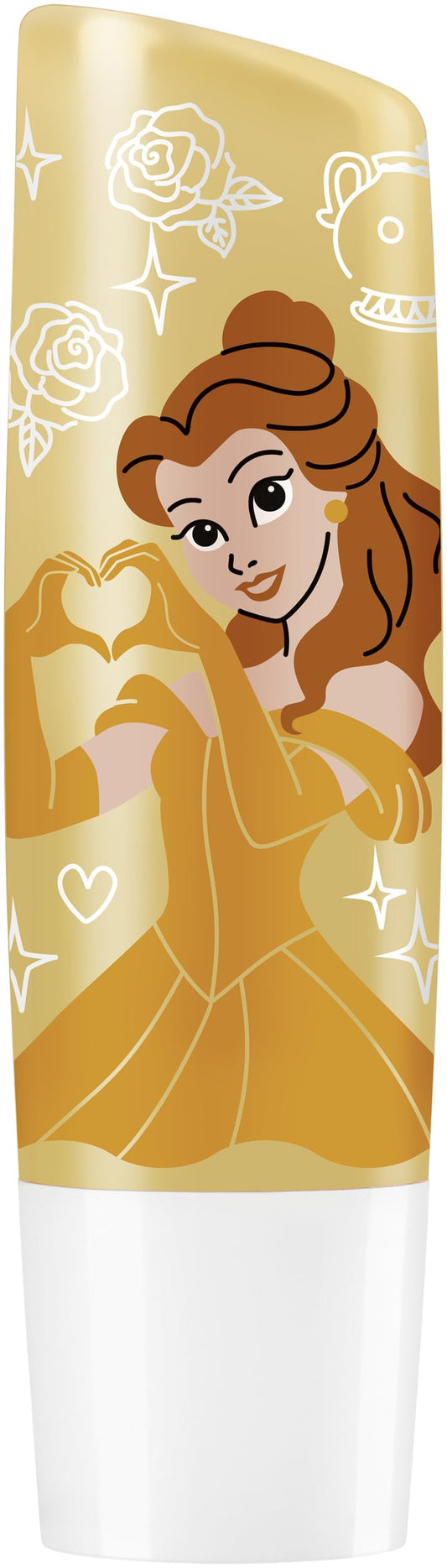 Labello Vanilla Cupcake Limited Disney Princess Edition, duftender Lippenpflegestift mit süßem Vanillearoma, pflegender Lippenbalsam für Kinder ab 3 Jahren (4,8 g)
