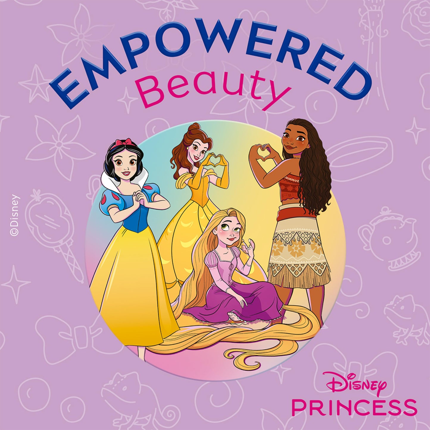 Labello Vanilla Cupcake Limited Disney Princess Edition, duftender Lippenpflegestift mit süßem Vanillearoma, pflegender Lippenbalsam für Kinder ab 3 Jahren (4,8 g)