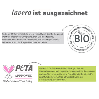 lavera basis sensitive Lippenbalsam - für sensible Lippen - spendet Feuchtigkeit & beruhigt - pflegt geschmeidig - Naturkosmetik - 1 Stück