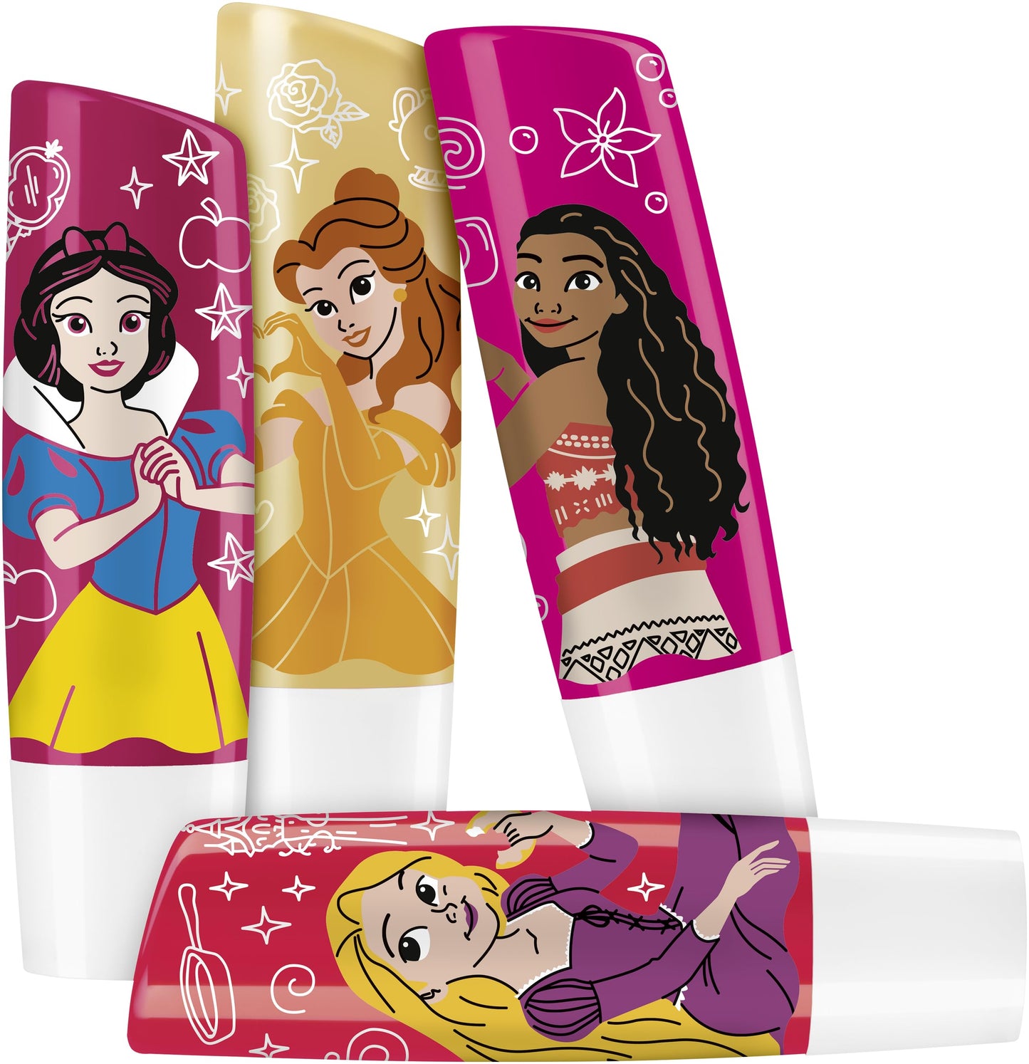 Labello Vanilla Cupcake Limited Disney Princess Edition, duftender Lippenpflegestift mit süßem Vanillearoma, pflegender Lippenbalsam für Kinder ab 3 Jahren (4,8 g)